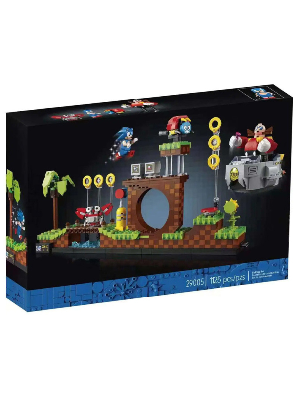 Конструктор «Супер Соник - зона Грин Хилл» 29005 (Ideas 21331) / 1125 деталей