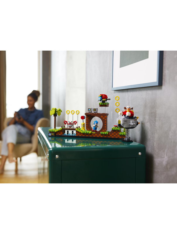 Конструктор «Супер Соник - зона Грин Хилл» 29005 (Ideas 21331) / 1125 деталей