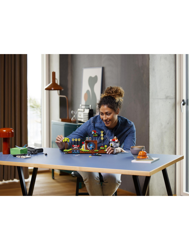 Конструктор «Супер Соник - зона Грин Хилл» 29005 (Ideas 21331) / 1125 деталей