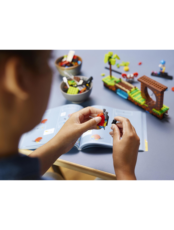 Конструктор «Супер Соник - зона Грин Хилл» 29005 (Ideas 21331) / 1125 деталей