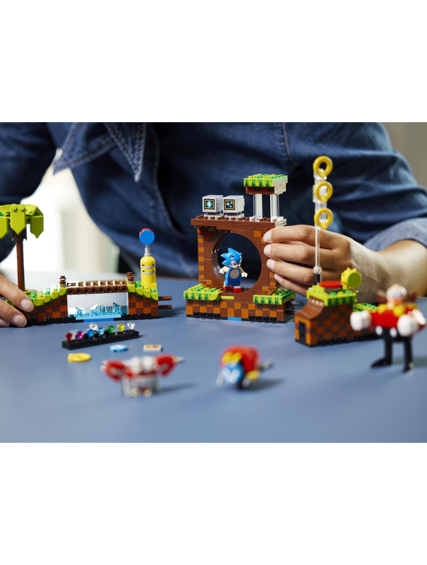 Конструктор «Супер Соник - зона Грин Хилл» 29005 (Ideas 21331) / 1125 деталей