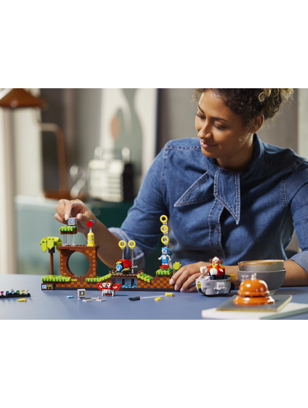 Конструктор «Супер Соник - зона Грин Хилл» 29005 (Ideas 21331) / 1125 деталей