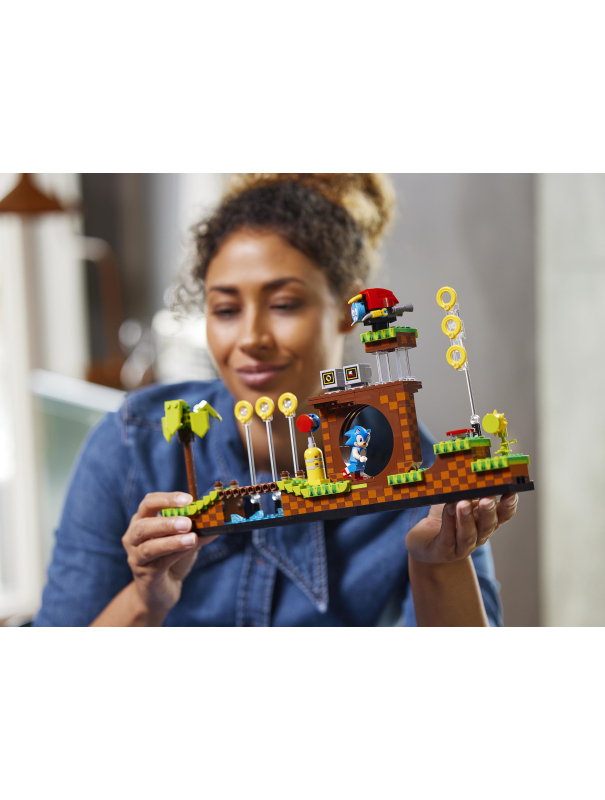 Конструктор «Супер Соник - зона Грин Хилл» 29005 (Ideas 21331) / 1125 деталей