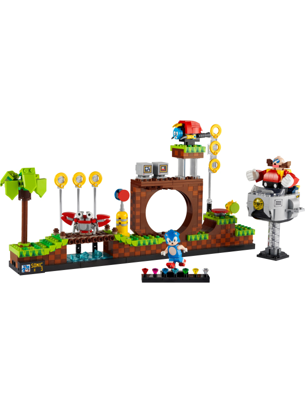 Конструктор «Супер Соник - зона Грин Хилл» 29005 (Ideas 21331) / 1125 деталей