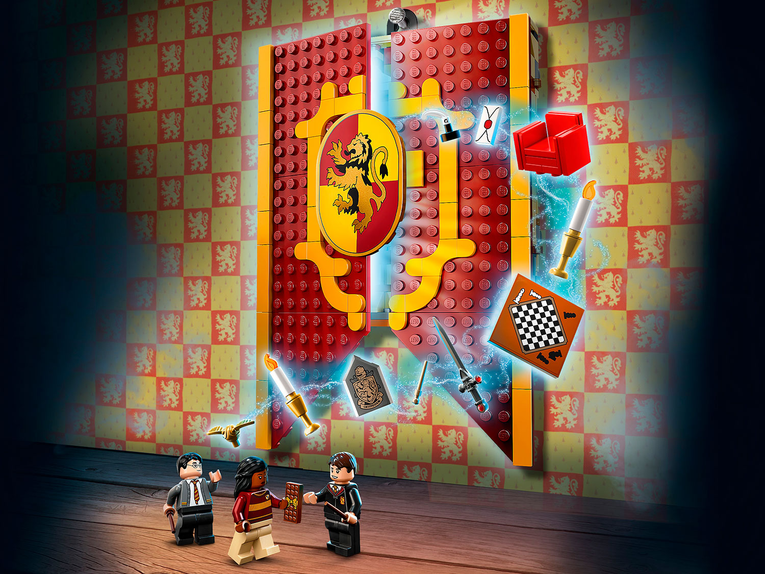 Конструктор Lepin «Знамя факультета Гриффиндор» 87012 (Harry Potter 76409) / 285 деталей