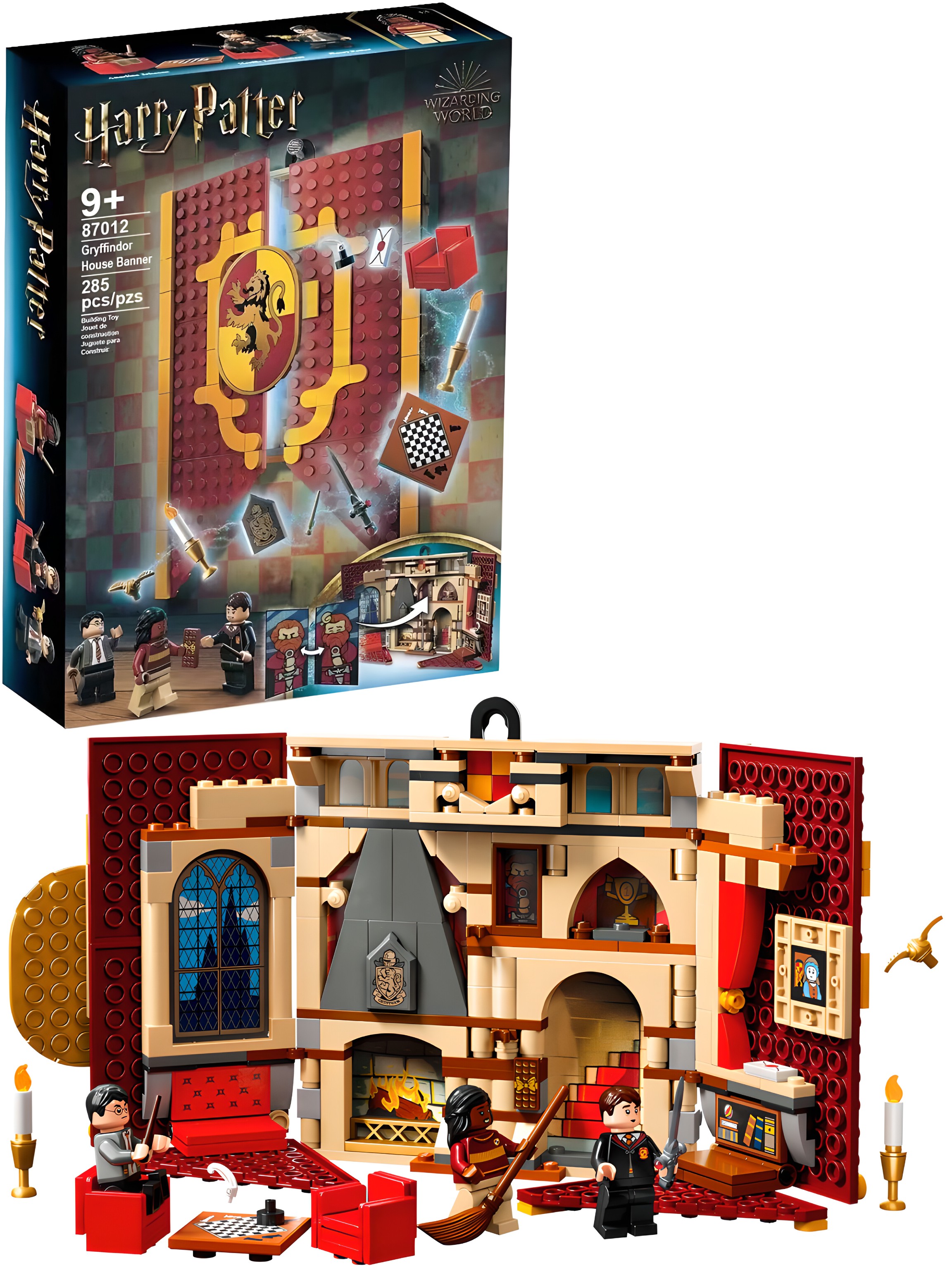 Конструктор Lepin «Знамя факультета Гриффиндор» 87012 (Harry Potter 76409) / 285 деталей