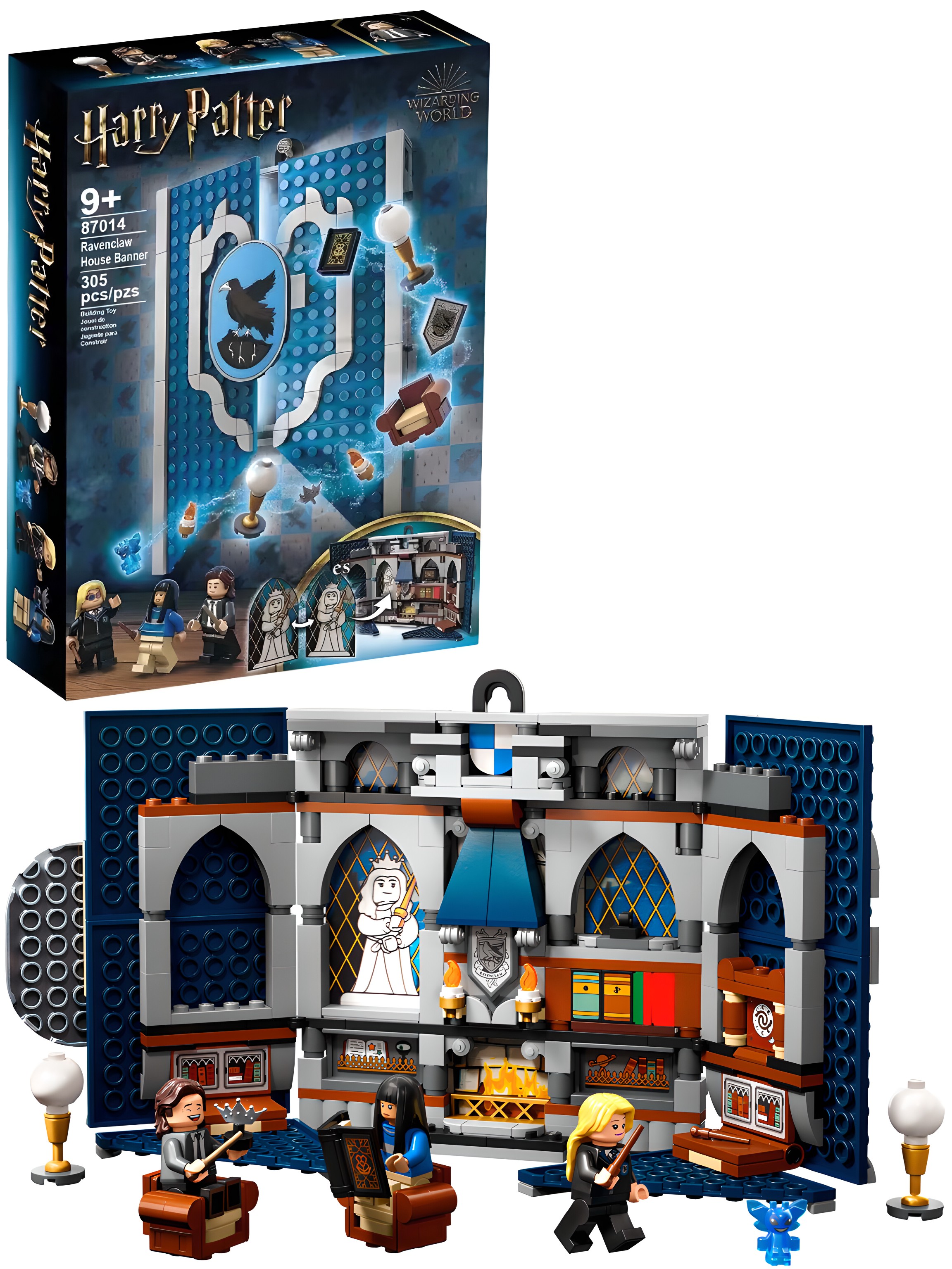 Конструктор Lepin «Знамя факультета Когтевран» 87014 (Harry Potter 76411) / 305 деталей