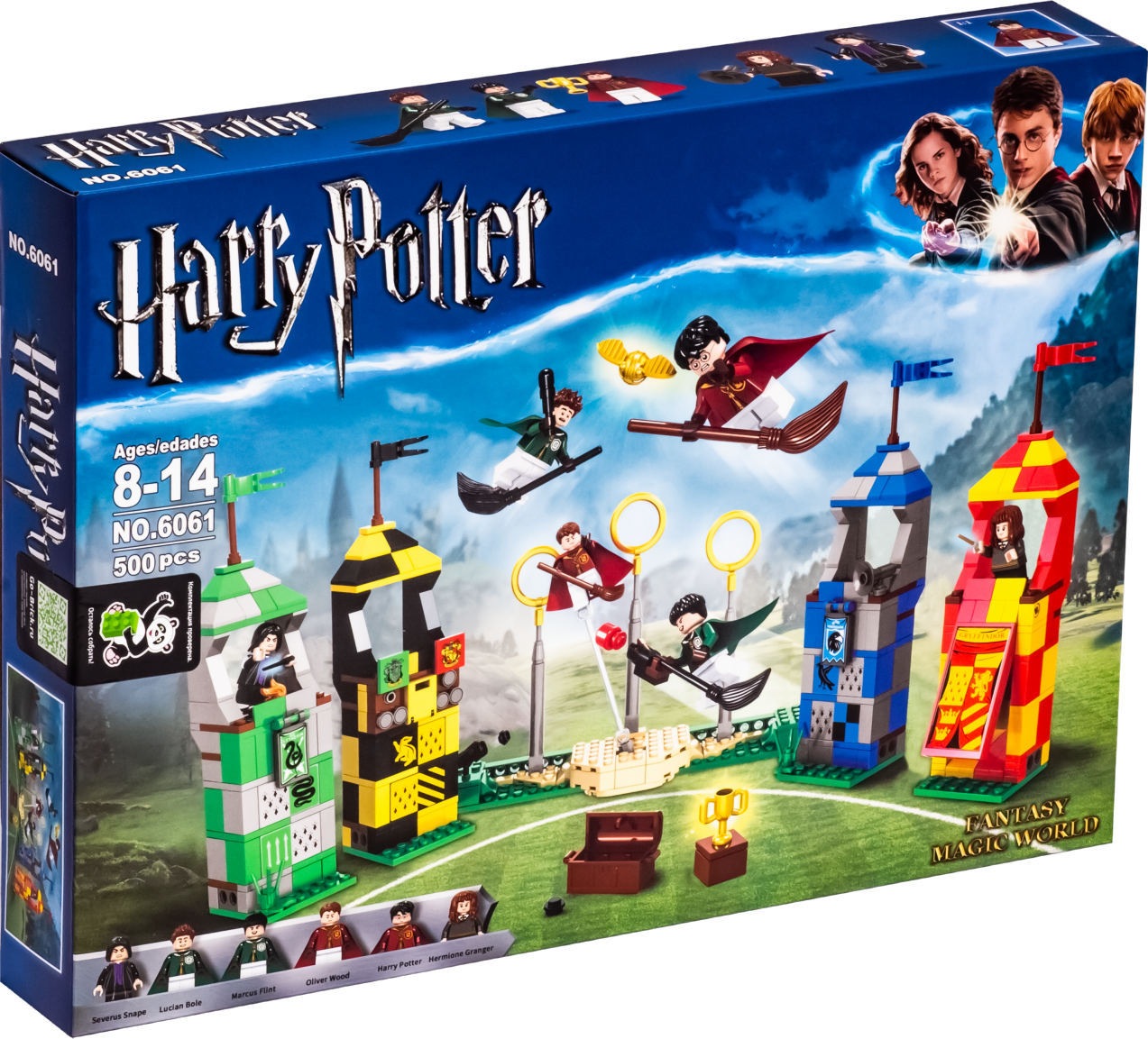 Конструктор Lepin «Матч по Квиддичу» 6061 (Harry Potter 75956) / 500 деталей