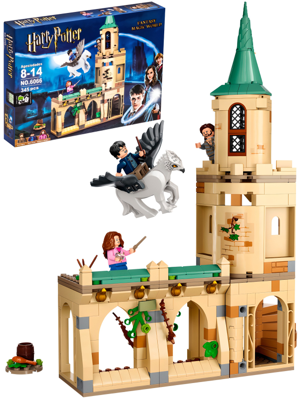 Конструктор Lepin «Двор Хогвартса: спасение Сириуса» 6066 (Harry Potter 76401) / 345 деталей