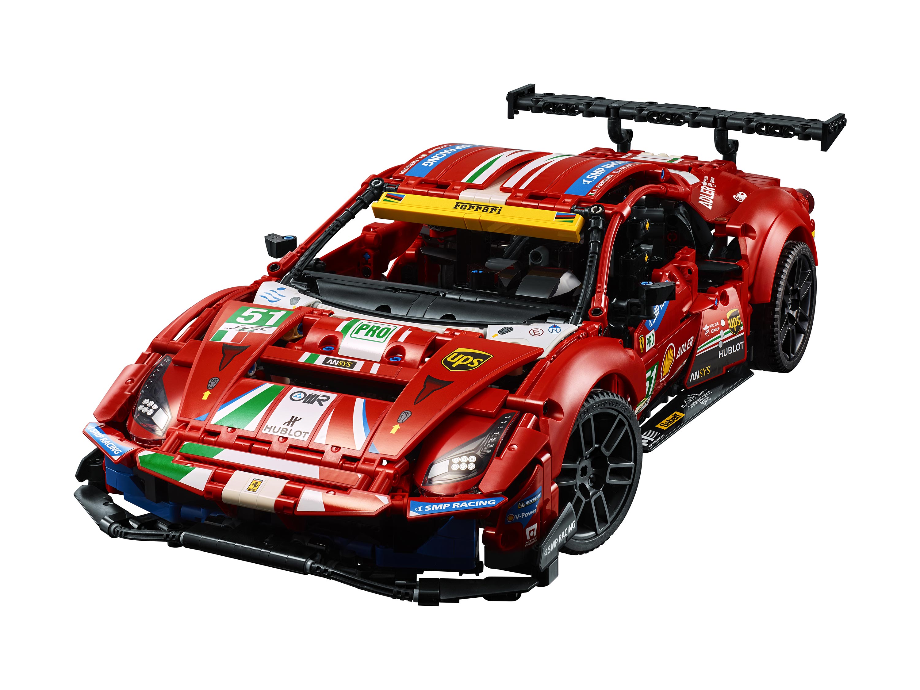 Конструктор «Ferrari 488 GTE AF Corse #51» MK004 (Technic 42125) / 1677 деталей