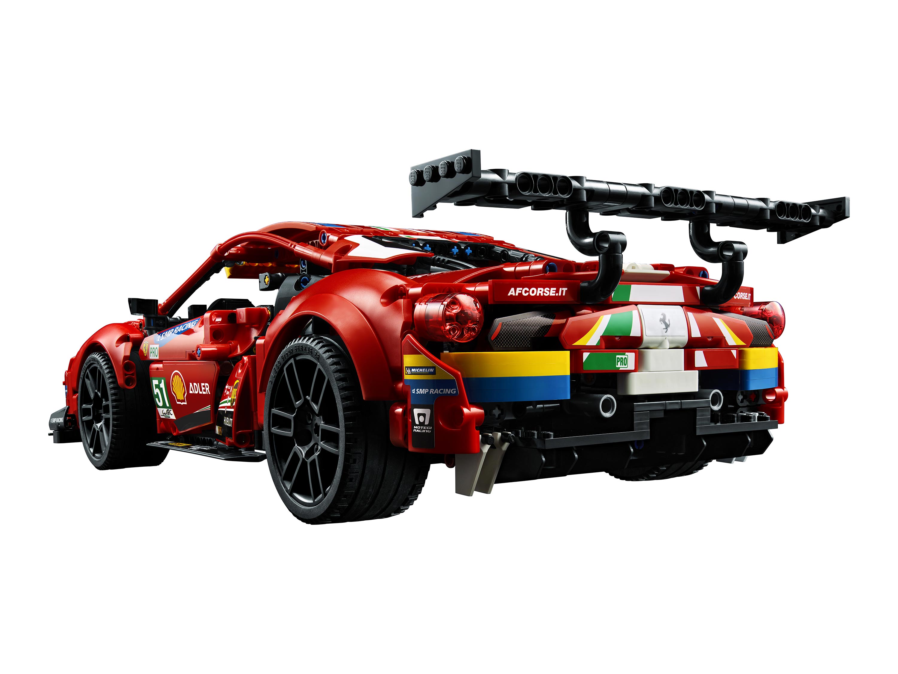 Конструктор «Ferrari 488 GTE AF Corse #51» MK004 (Technic 42125) / 1677 деталей