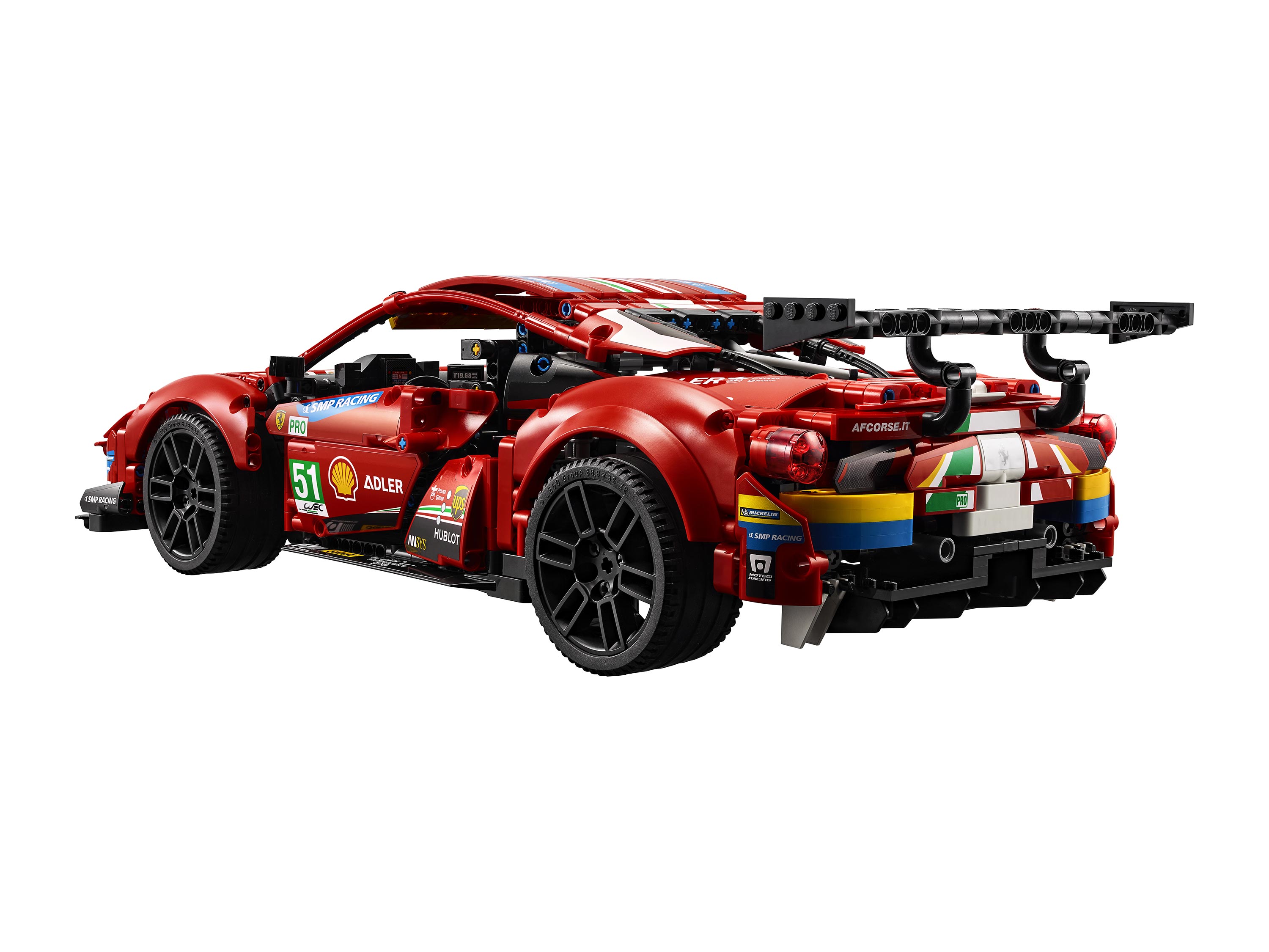 Конструктор «Ferrari 488 GTE AF Corse #51» MK004 (Technic 42125) / 1677 деталей