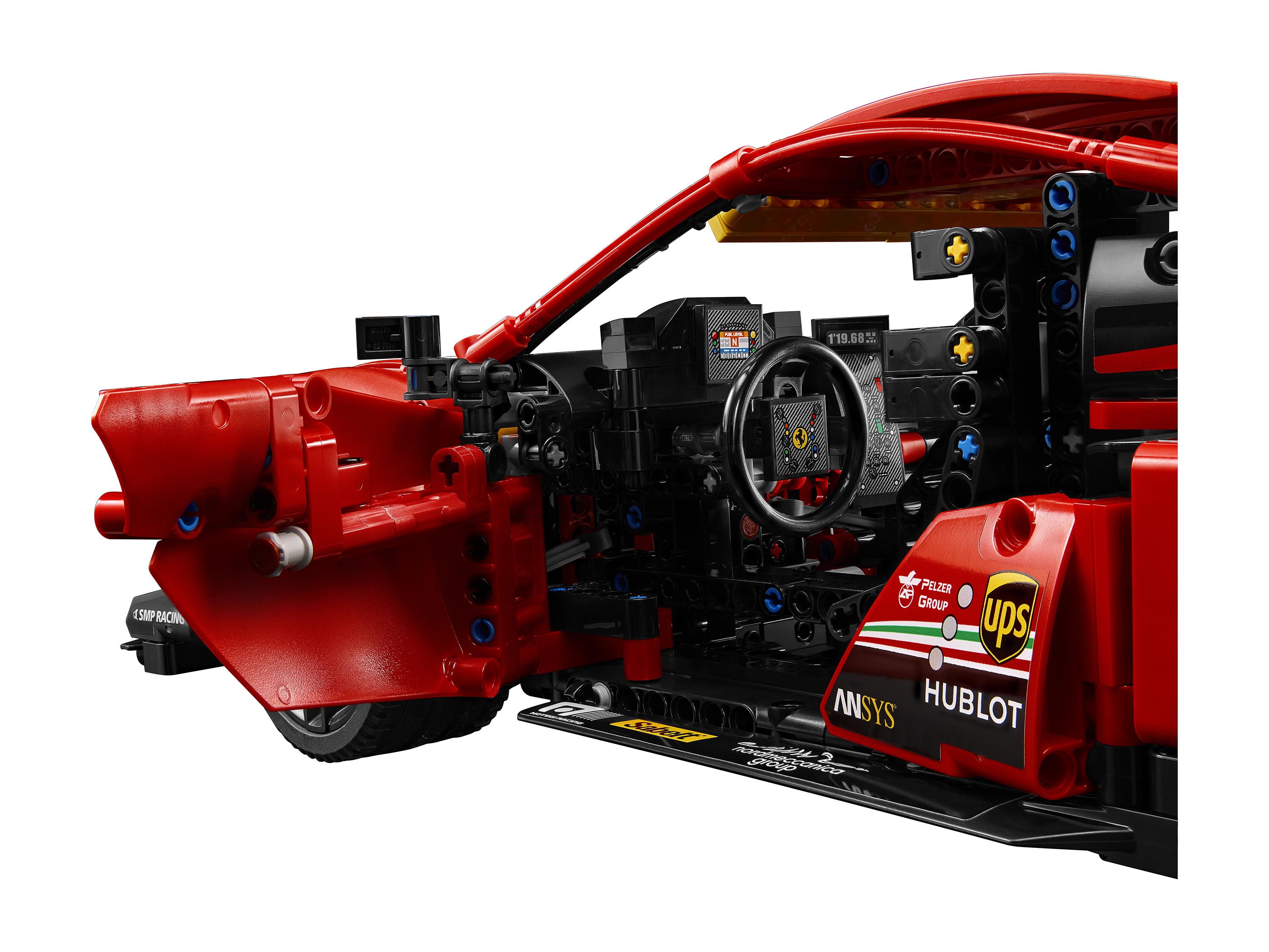 Конструктор «Ferrari 488 GTE AF Corse #51» MK004 (Technic 42125) / 1677 деталей