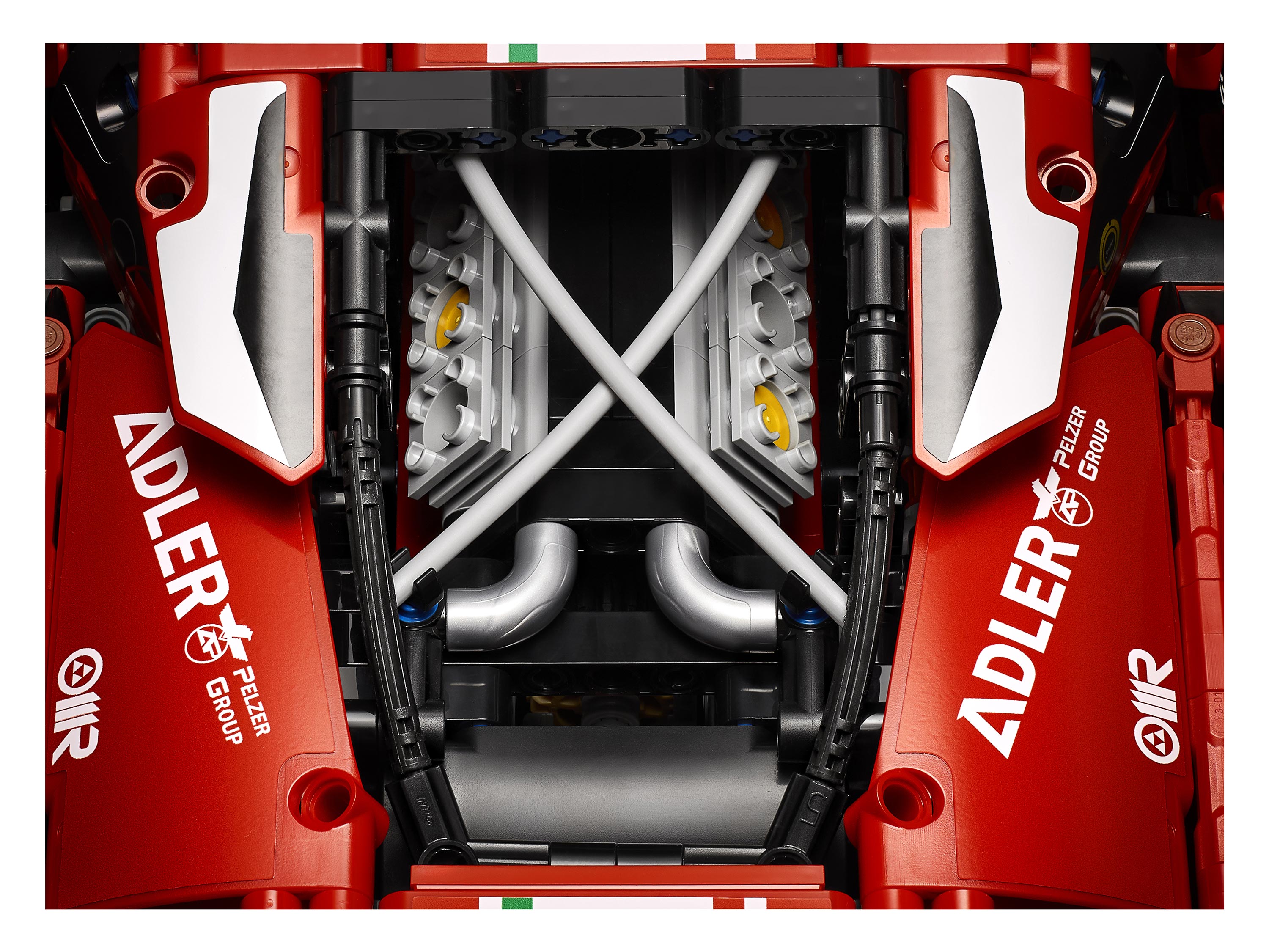 Конструктор «Ferrari 488 GTE AF Corse #51» MK004 (Technic 42125) / 1677 деталей