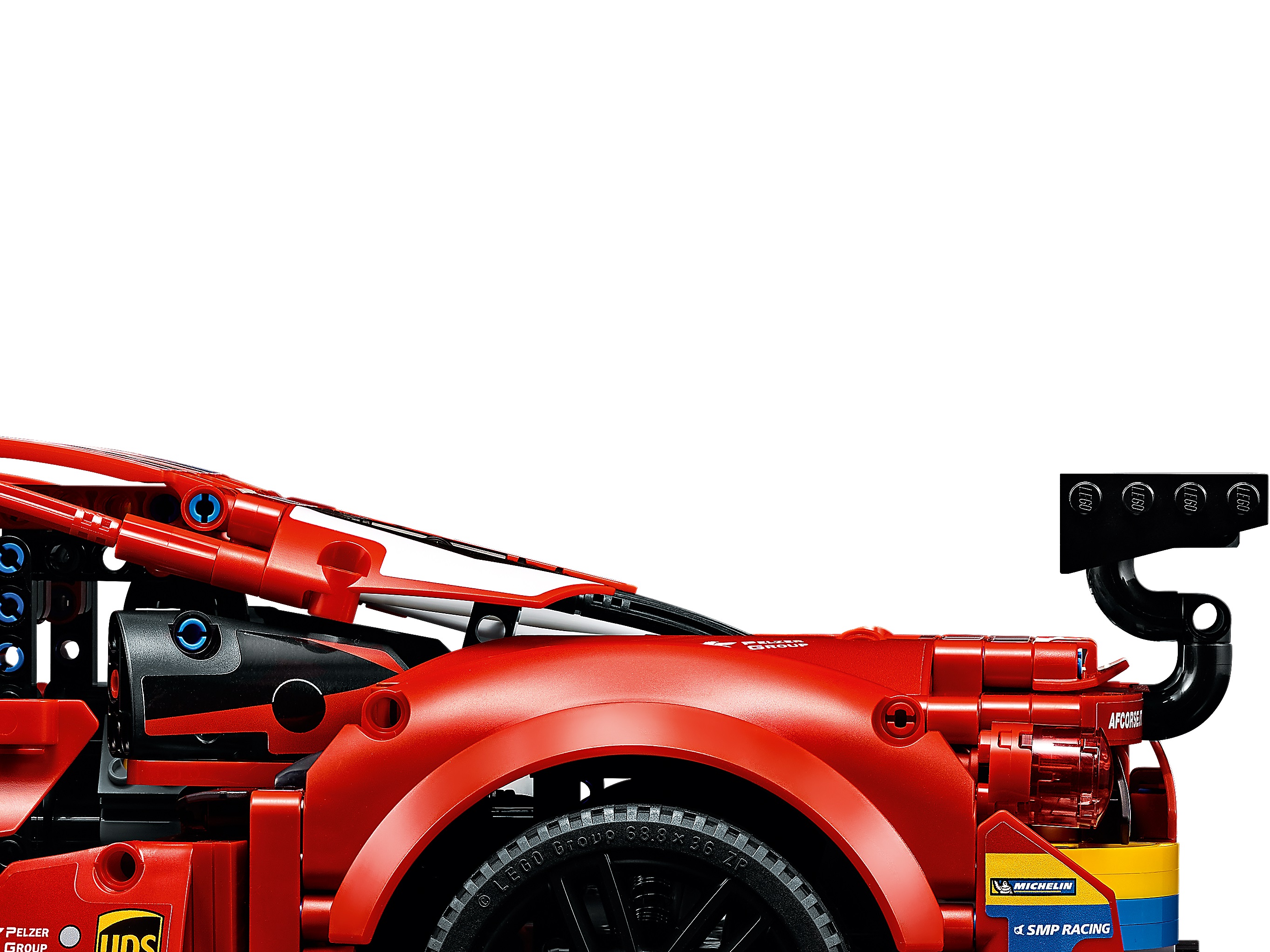 Конструктор «Ferrari 488 GTE AF Corse #51» MK004 (Technic 42125) / 1677 деталей