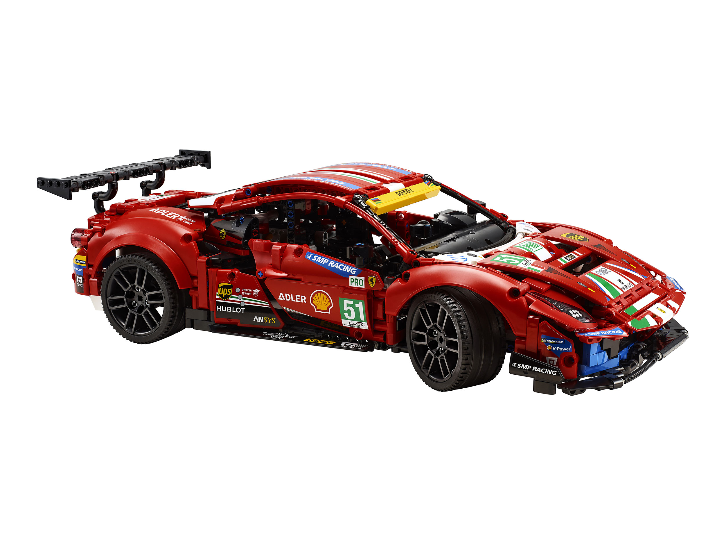 Конструктор «Ferrari 488 GTE AF Corse #51» MK004 (Technic 42125) / 1677 деталей