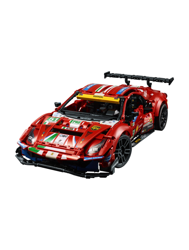 Конструктор «Ferrari 488 GTE AF Corse #51» MK004 (Technic 42125) / 1677 деталей