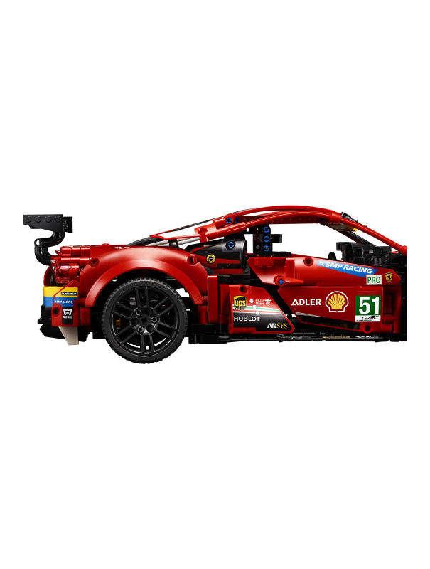 Конструктор «Ferrari 488 GTE AF Corse #51» MK004 (Technic 42125) / 1677 деталей