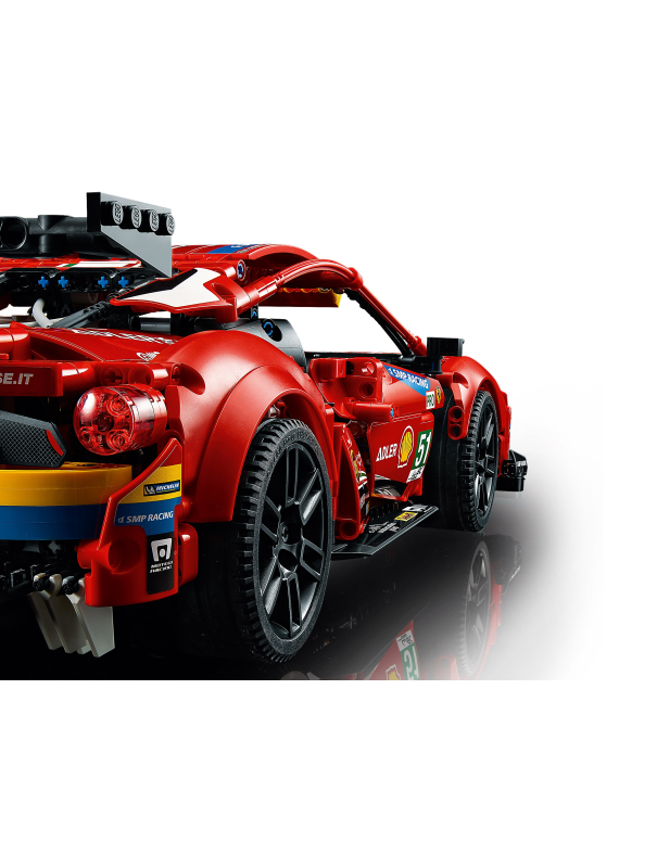 Конструктор «Ferrari 488 GTE AF Corse #51» MK004 (Technic 42125) / 1677 деталей