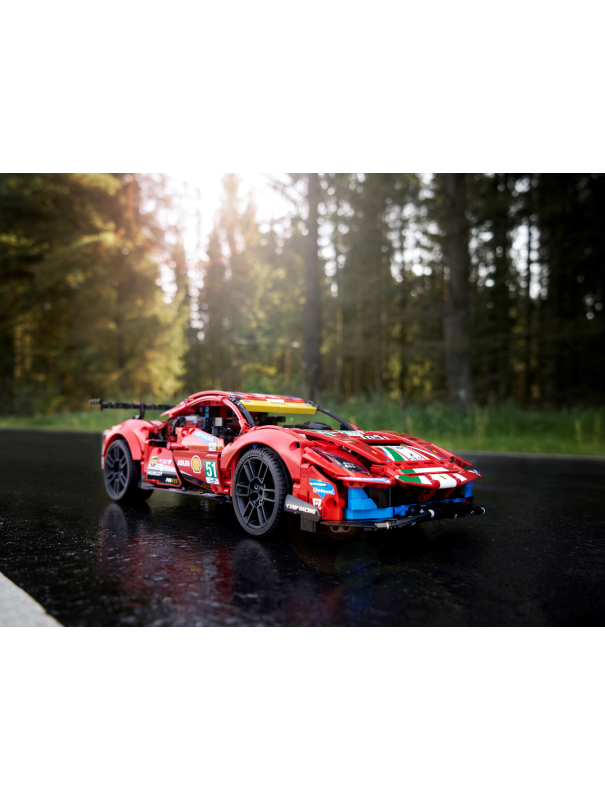 Конструктор «Ferrari 488 GTE AF Corse #51» MK004 (Technic 42125) / 1677 деталей