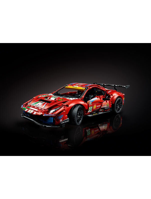 Конструктор «Ferrari 488 GTE AF Corse #51» MK004 (Technic 42125) / 1677 деталей