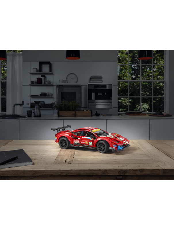 Конструктор «Ferrari 488 GTE AF Corse #51» MK004 (Technic 42125) / 1677 деталей