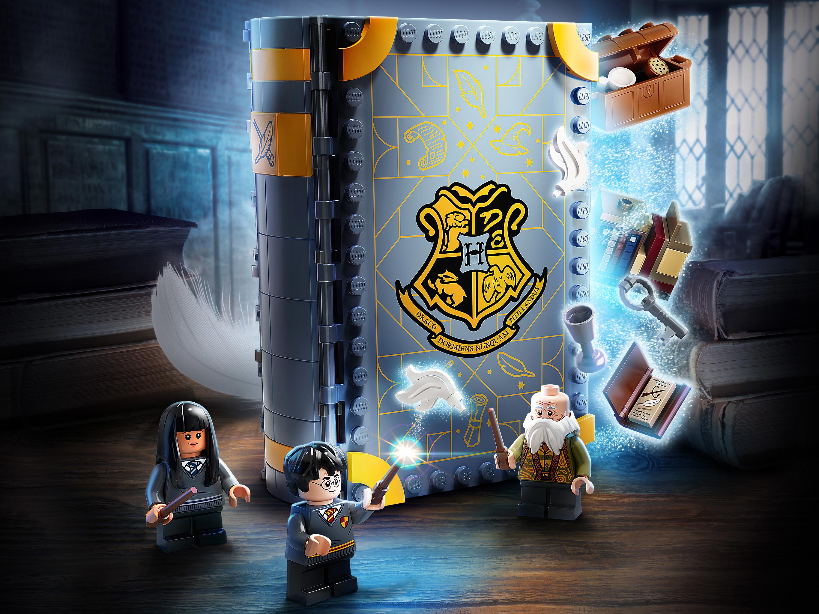 Конструктор Lepin «Учёба в Хогвартсе: Урок заклинаний» 87083 (Harry Potter 76385) / 256 деталей