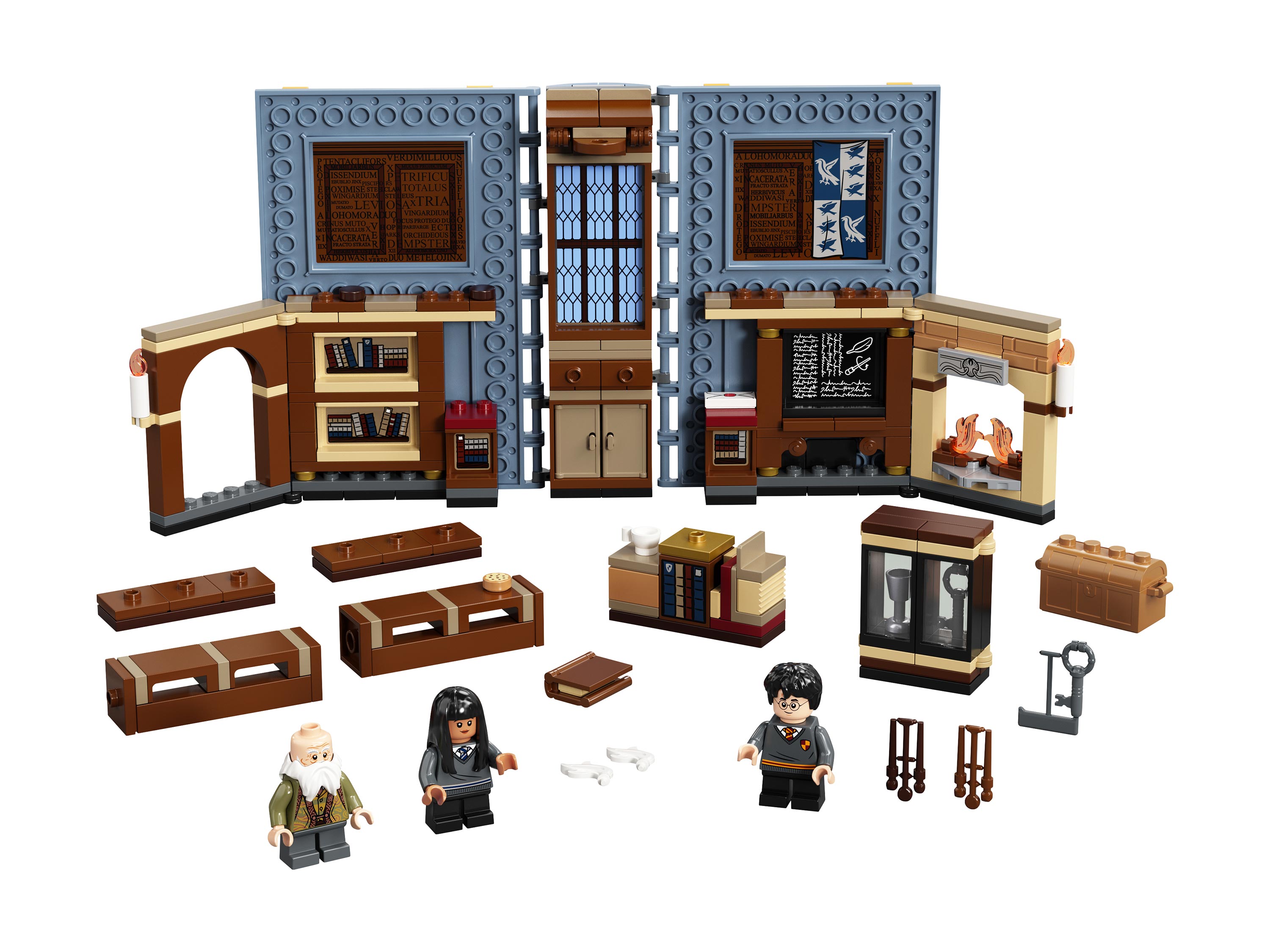 Конструктор Lepin «Учёба в Хогвартсе: Урок заклинаний» 87083 (Harry Potter 76385) / 256 деталей