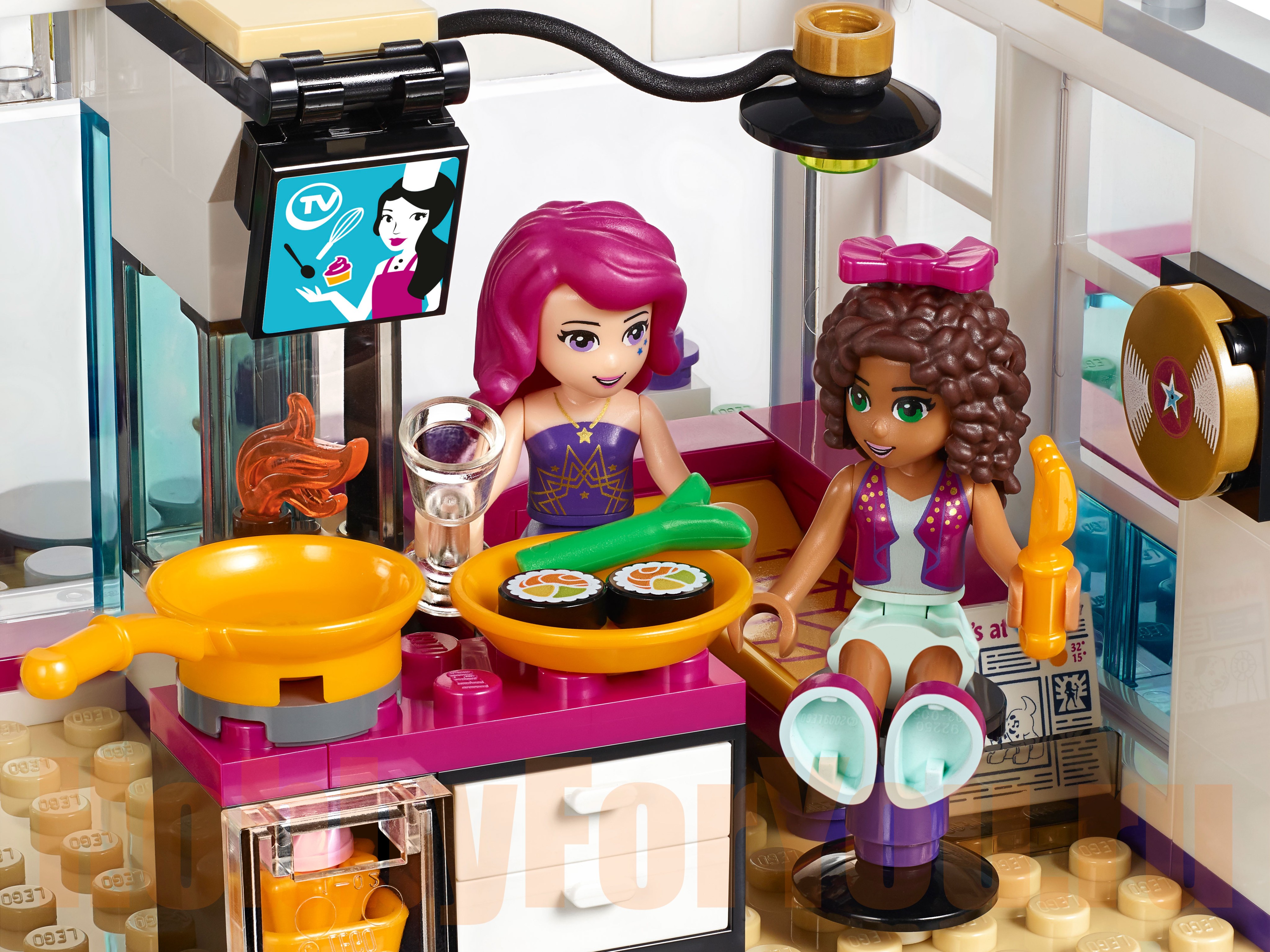 Конструктор SX «Поп-звезда: Дом Ливи» 3008 (Friends 41135) / 760 детали