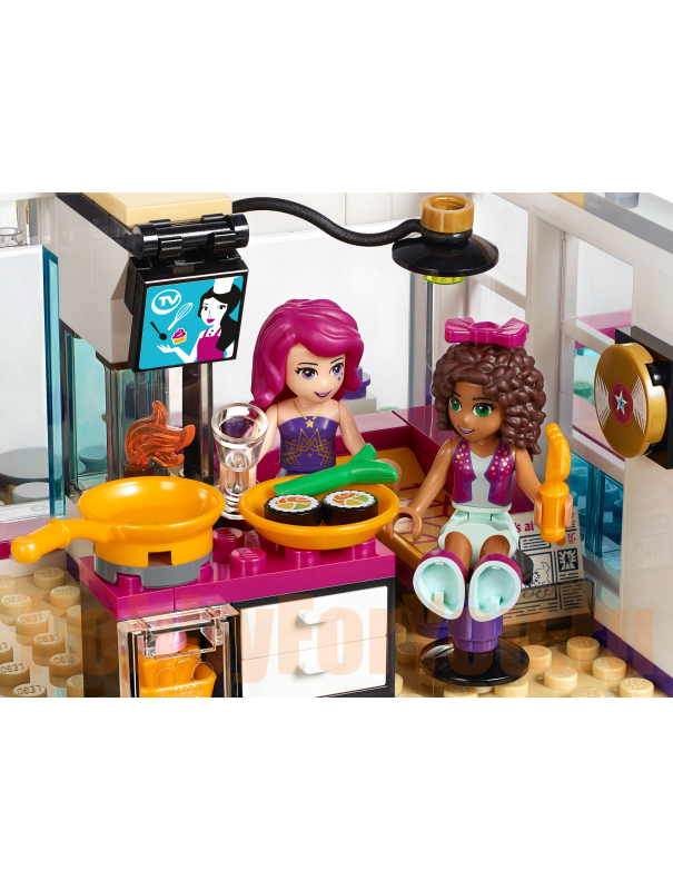 Конструктор SX «Поп-звезда: Дом Ливи» 3008 (Friends 41135) / 760 детали