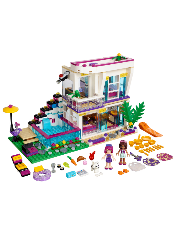 Конструктор SX «Поп-звезда: Дом Ливи» 3008 (Friends 41135) / 760 детали