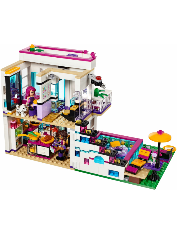 Конструктор SX «Поп-звезда: Дом Ливи» 3008 (Friends 41135) / 760 детали