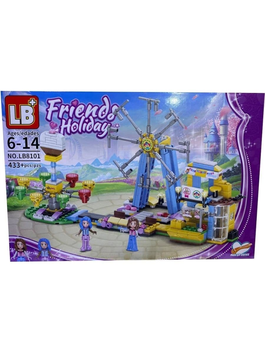 Конструктор LB Friends Holiday «Парк развлечений» LB8101 / 433 детали