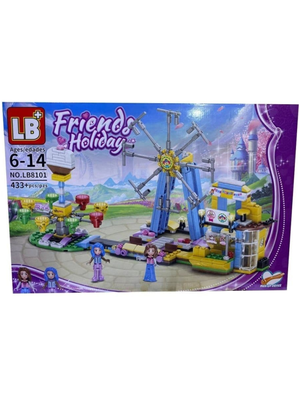 Конструктор LB Friends Holiday «Парк развлечений» LB8101 / 433 детали