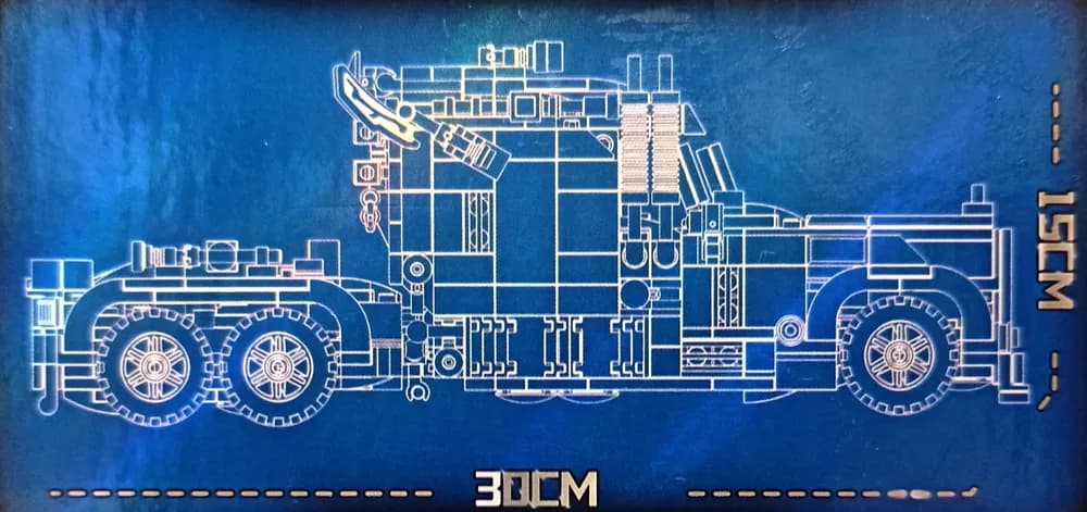 Конструктор 818 «Робот-трансформер 2 в 1» 98297 / 1551 деталь