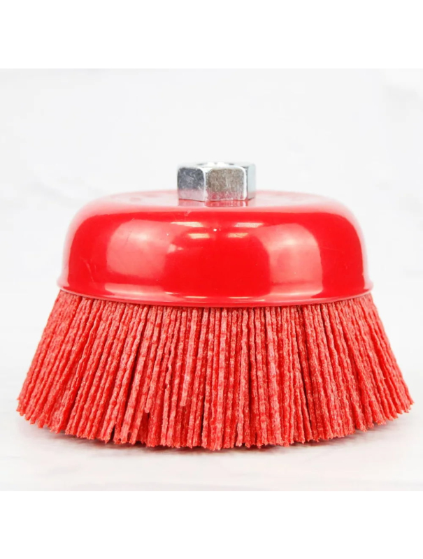 Щетка чашка Skrab 35475 нейлоновая для УШМ,125 мм.,М14х2мм