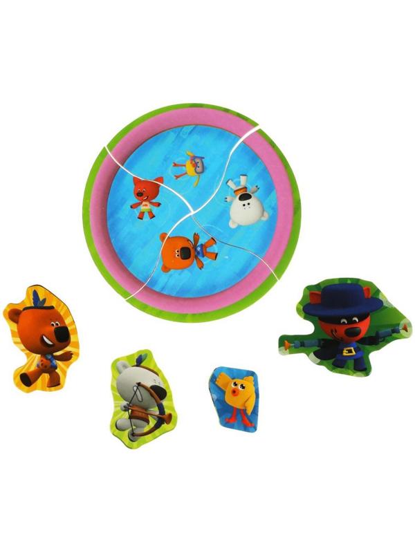 Игрушка деревянная «Вкладыш. Индейцы и ковбои. Ми-ми-мишки»