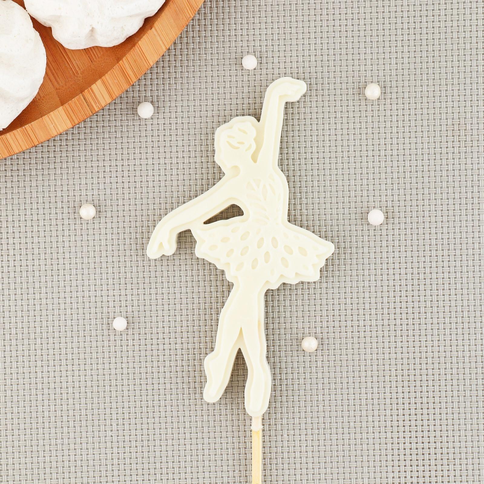 Силиконовый молд «Балерина», h=11 см, цвет прозрачный