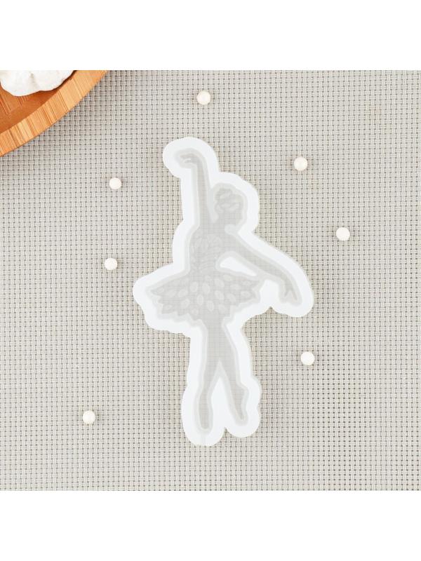 Силиконовый молд «Балерина», h=11 см, цвет прозрачный