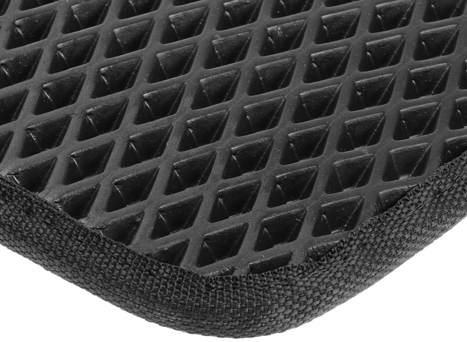 EVA-коврики автомобильные, универсальные, М (малолитражка), окантовка, черные, набор