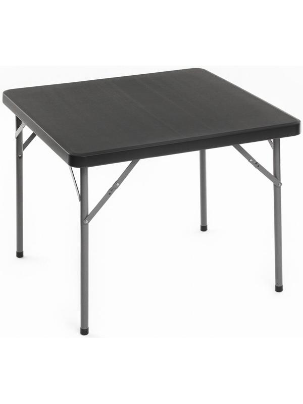 Стол складной 88*88*74см, черный