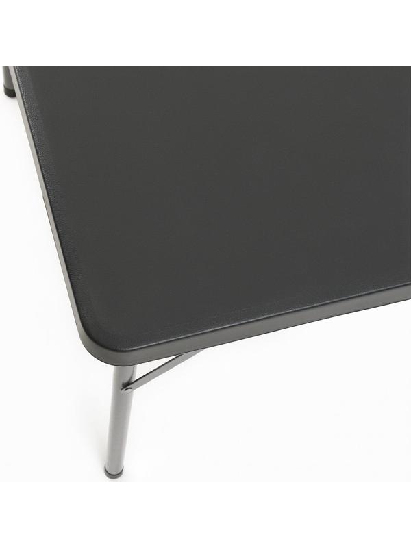 Стол складной 88*88*74см, черный