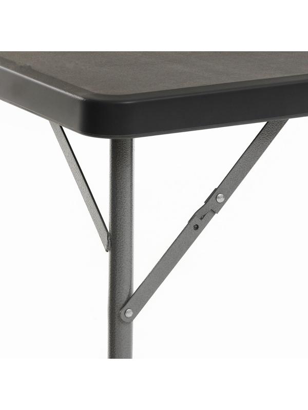 Стол складной 88*88*74см, черный