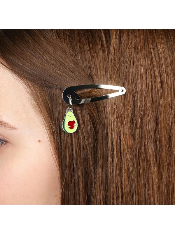 Заколка для волос «Авокадо», 5 х 1,2 х 0,5 см