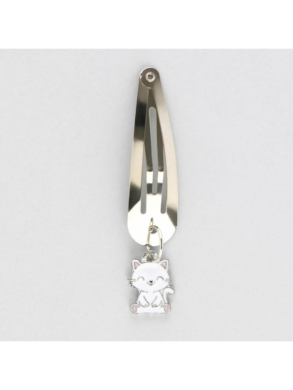 Заколки для волос «Кот», 5 х 1,2 х 0,5 см / 1 шт.