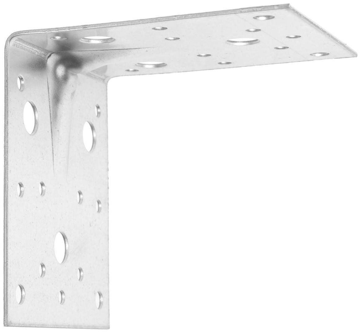 Уголок крепежный усиленный ТУНДРА, 100х100х85х2 мм, в упаковке 4 шт.