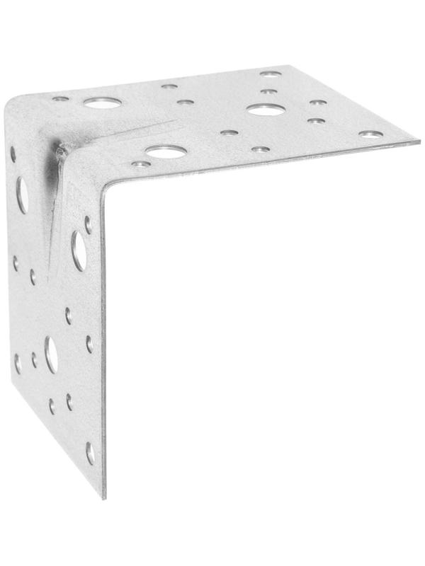 Уголок крепежный усиленный ТУНДРА, 100х100х85х2 мм, в упаковке 4 шт.