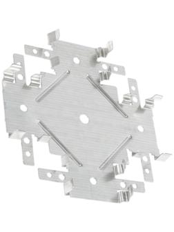 Краб соединительный для профиля ТУНДРА, 60х27х0.7 мм, в упаковке 10 шт.