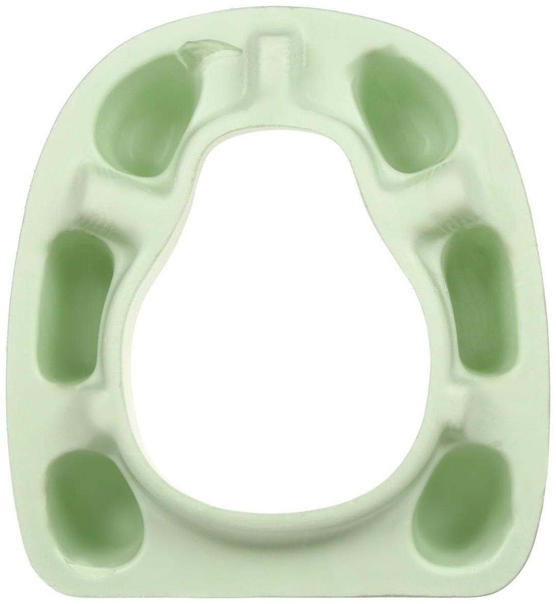 Сиденье для пожилых и маломобильных людей, 42 × 38 см, пенополиуретан, зелёное