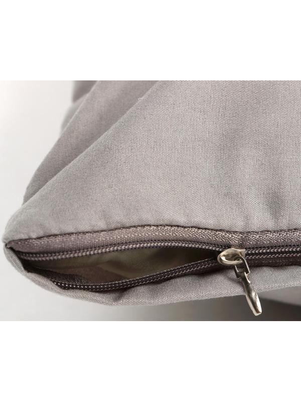 Чехол на подушку Экономь и Я цвет серый, 40 х 40 см, 100% п/э